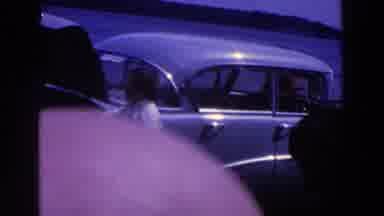 Ireland (1961): A Man Walks To Open The Car For His Wife And Kid