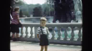 Washington DC (1948): Kid And Water Fountain