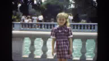 Washington DC (1948): A Little Girl Walking To The Camera And Then A Water