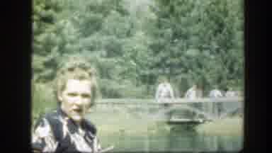 Washington DC (1948): A Woman Talking To The Kids In The Field Where Others Are