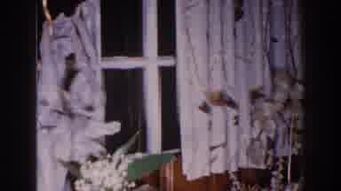 Brighton Michigan (1960): A Clip Showing The Interior Decoration Of A Living Room