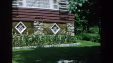 Brighton Michigan (1960): A Record Of A Garden Around A Wooden House With
