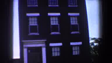 Saint Louis Missouri (1964): An Old Footage Of A Three-Story Building Facade On A