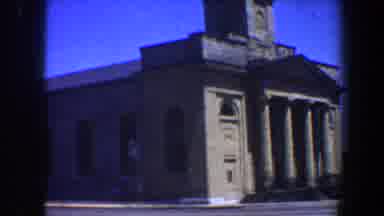 Saint Louis Missouri (1964): Ancient Large Stu pa Tiller Window Building Alone