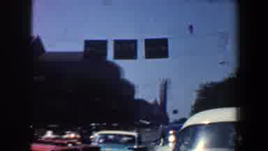 Saint Louis Missouri (1964): A Spence Of Buildings And Cars On A Street With A Few