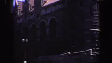 Saint Louis Missouri (1964): Dark Ancient Castle Little Windows Looks Like Church