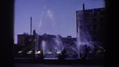 Saint Louis Missouri (1964): A Big Square With A Beautiful Fountain At The Middle