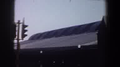 Saint Louis Missouri (1964): Grainy Original Film Footage Of A Grey Rooftop And