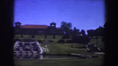 Saint Louis Missouri (1964): View Of Green Grass And Blue Sky On A Clear Day