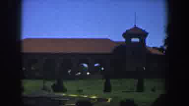 Saint Louis Missouri (1964): Outdoor View Of Stanford Campus And Mule Grazing In