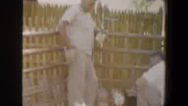 Saint Louis Missouri (1964): Men Checking After The Animals In The Farm Including