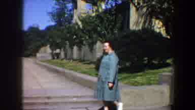 Saint Louis Missouri (1964): Woman At The Public Garden Park