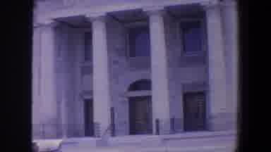 Saint Louis Missouri (1964): Huge Mansion With A Beautiful Vintage Car Parked In