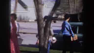Wyoming (1957): Two Women Pass By Each Other And Gist About The Day