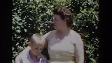 Lubbock Texas (1953): A Woman Arranges Her Three Kids Well For A Photo Shoot