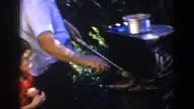 Lubbock Texas (1953): Grandfather Cooks The Meal Inside The Oven While His