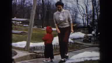 Dearborn Michigan (1961): Mother Leaves His Son To Play And Walk Around While She