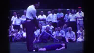 Ridgefield New Jersey (1961): Man Teaching The Golf Basics