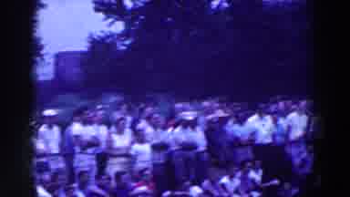 Ridgefield New Jersey (1961): Crowd Of Fans Watching Golf Tutorials
