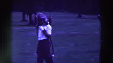 Ridgefield New Jersey (1961): A Woman Is Shown Walking And Then Taking A Golf