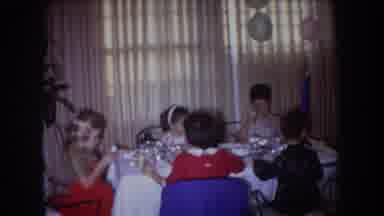 North Hollywood California (1961): A Group Of Male And Female Kids Having Lunch