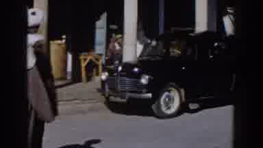 Casablanca (1959): Street Intersection That Is Alive With Both People Walking And