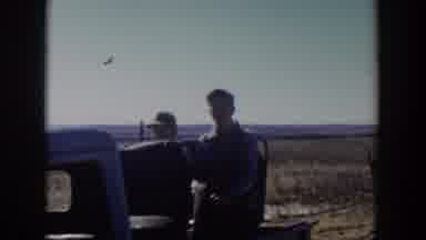Lubbock Texas (1957): Two Wild Hunters Are Waiting In His Car Ready For Wild