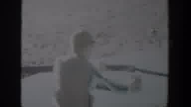 Lubbock Texas (1957): Young Boy In Hunting Gear With His Trusty Dog As They Wait