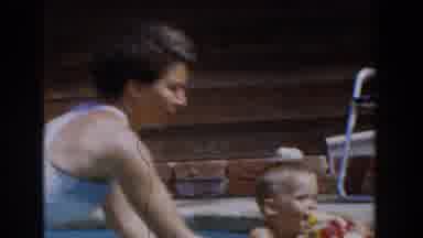 Van Nuys California (1962): First Summer At Aunt And Uncles Swimming In The Pool