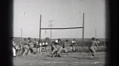 Washington (1939): Old Black And White Footage Of Football Players On The Field