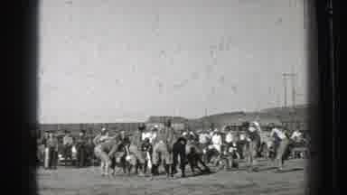 Washington (1939): Rugby Players Start A Game In Black And White Film