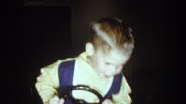 North Hollywood California (1961): Child Playing At Home