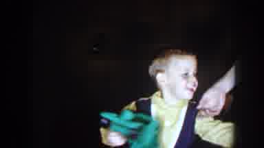 North Hollywood California (1961): Child Receiving Toys And Putting In A Box