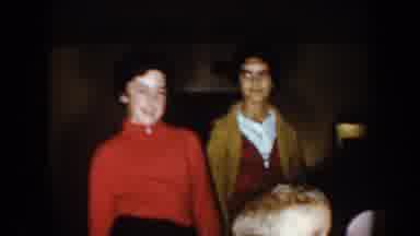 North Hollywood California (1961): Birthday Party Of A Young Boy Three Women