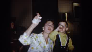 North Hollywood California (1961): Mother And Son Talking About Something That
