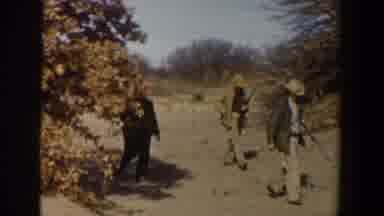 Lubbock Texas (1956): Hunters Out In The Field Looking For Games To Catch With