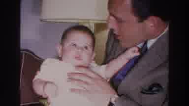 Madison Wisconsin (1966): Busy Father Creating Bonding Time With Fetus Before Or