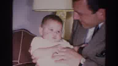 Madison Wisconsin (1966): Man In Suit Talks To And Kisses The Belly Of And