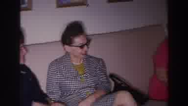 Madison Wisconsin (1966): Group Of Women Sitting Together In A Room Smiling And
