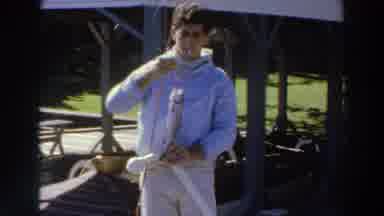 Madison Wisconsin (1966): Young Man Caught A Fish