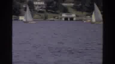 Madison Wisconsin (1966): White Sailing Boats On A Bright Sunny Day