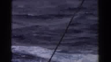 Atlantic Ocean (1959): Sea In A Storm Seen From A Boat Offshore On A Bad Day