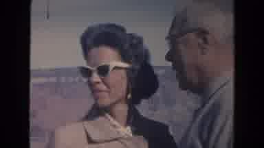 Arizona (1962): Elderly Man Talks To Elderly Woman Background Could Be The Grand