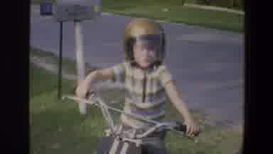 Minnesota (1973): Minnesota Kid Chilling At His Motorbike While His Grandpa Is