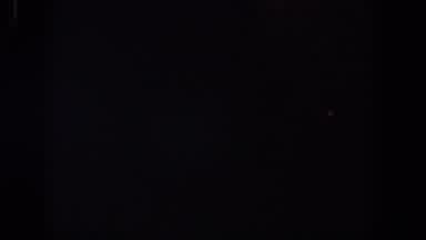 Lubbock Texas (1958): Flash Of Blue Light Traveling Up Screen