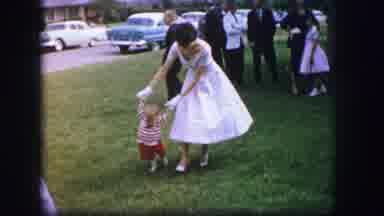 Moberly Missouri (1962): A Baby At His First Wedding A Loving Group Of Brides Made
