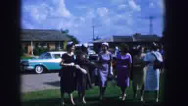 Moberly Missouri (1962): A Group Of Women Having A Get Together Discussing And