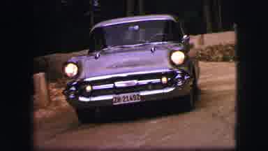 Saint Moritz Switzerland (1963): Filming Old Car Arriving Then The Camera