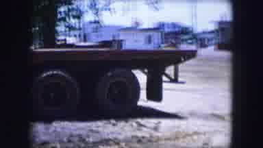 Dallas Texas (1964): Specific Area Of Large Agricultural Machines Awaiting