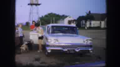 Fort Worth Texas (1964): Camera Test Family Video Women Dogs Car Urban Vintage